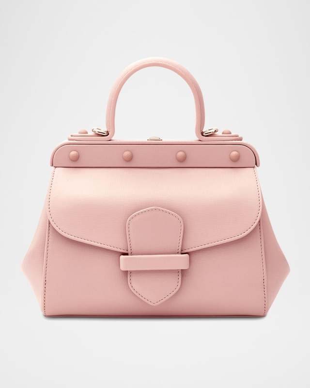Margherita Small Leather Top-Handle Bag